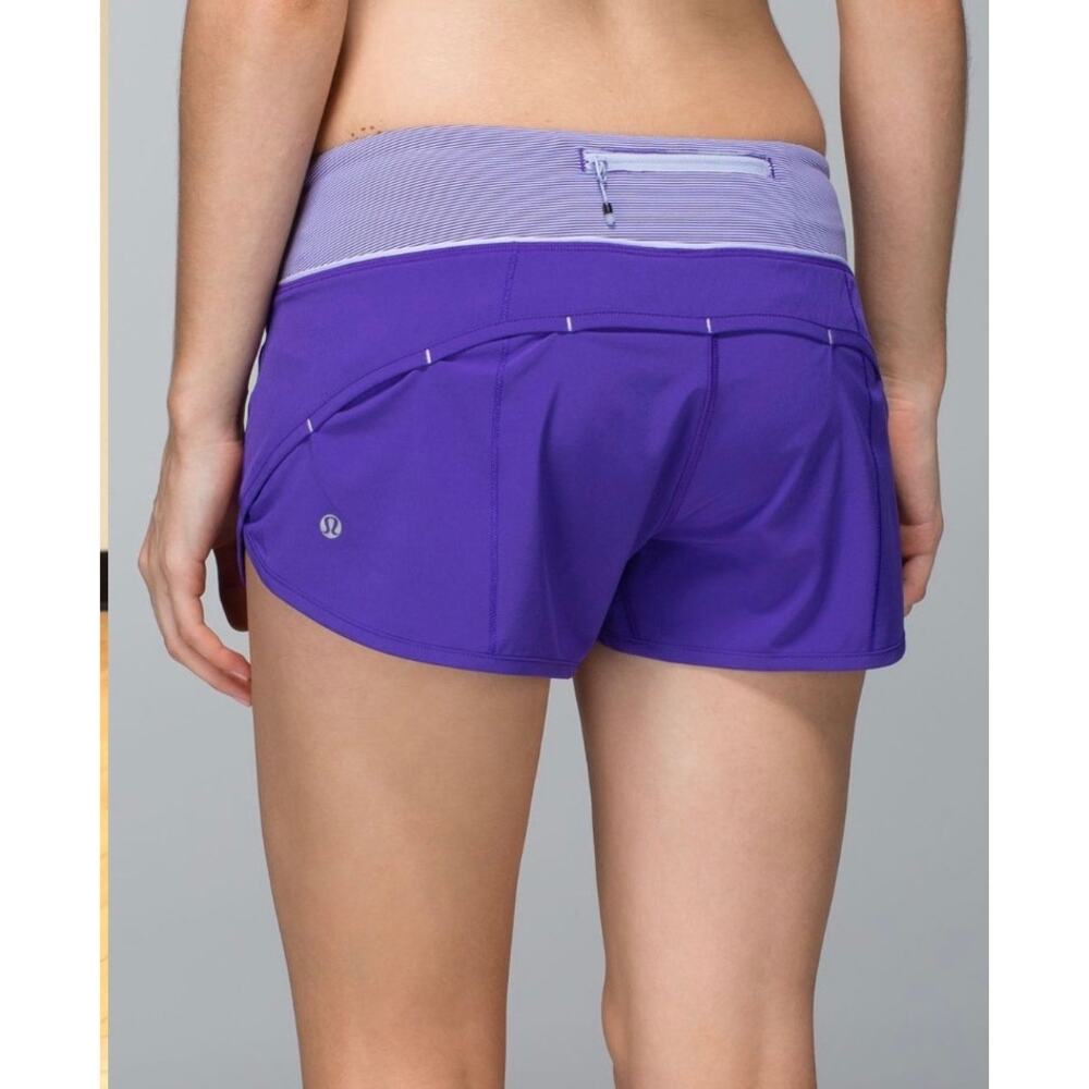 Lululemon Run Speed Short *4-way Stretch
Bruised Berry Wee Stripe purple - Picture 8 of 10